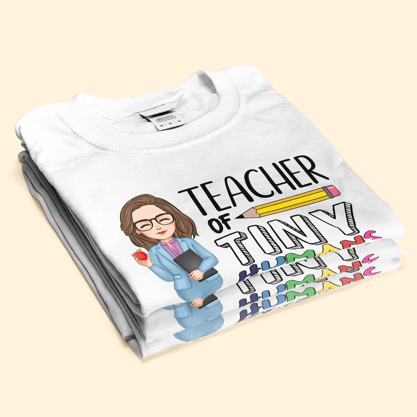 Teacher Of Tiny Humans - Personalized Shirt