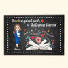 Teachers Plant Seeds That Grow Forever - Personalized Poster/Wrapped Canvas