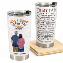 Thank You For Always Being There For Me - Personalized Tumbler Cup