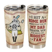 Thank You For Being My Biggest Fan - Personalized Tumbler Cup