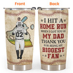 Thank You For Being My Biggest Fan - Personalized Tumbler Cup
