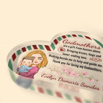 Thank You For Being My Godmother - Personalized Acrylic Plaque
