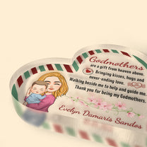 Thank You For Being My Godmother - Personalized Acrylic Plaque