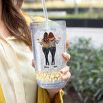 Thank You For Being You - Personalized Acrylic Tumbler With Straw