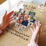 Thank You For Bringing Joy To My Heart - Personalized Acrylic Photo Plaque