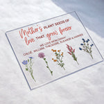 Thank You For Helping Us Bloom Gift For Mom Grandma - Personalized Acrylic Plaque
