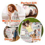 Thank You For Making Me Laugh Friendship Besties Sisters - Personalized Blanket
