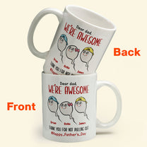 Thank You For Not Pulling Out - Personalized Mug