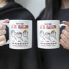 Thank You For Not Pulling Out - Personalized Mug