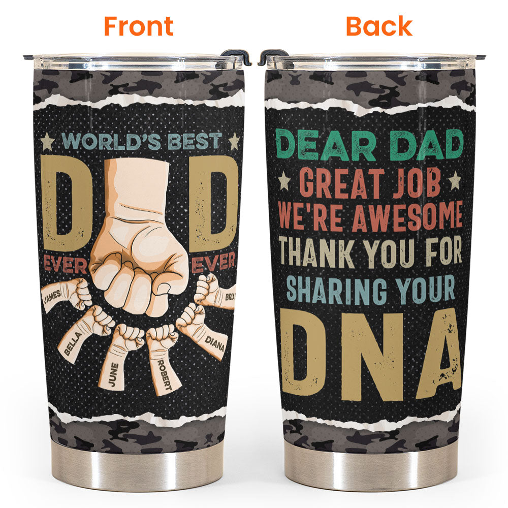 Thank You For Sharing Your DNA - Personalized Tumbler Cup - Birthday, –  Macorner