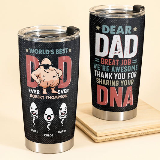 Thank You For Sharing Your DNA - Personalized Tumbler Cup