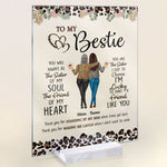 Thank You For Standing By My Side Friendship - Personalized Acrylic Plaque