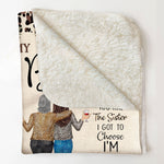 Thank You For Standing By My Side Friendship - Personalized Blanket - Ver 2, Gift For Friend