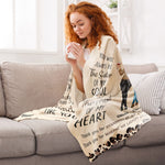 Thank You For Standing By My Side Friendship - Personalized Friend Blanket - Gift For Friend