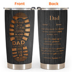 Thank You For Stepping In - Personalized Tumbler Cup
