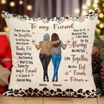 Thank You For The Laughter Friendship - Personalized Pillow (Insert Included)