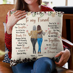 Thank You For The Laughter Friendship - Personalized Pillow (Insert Included)