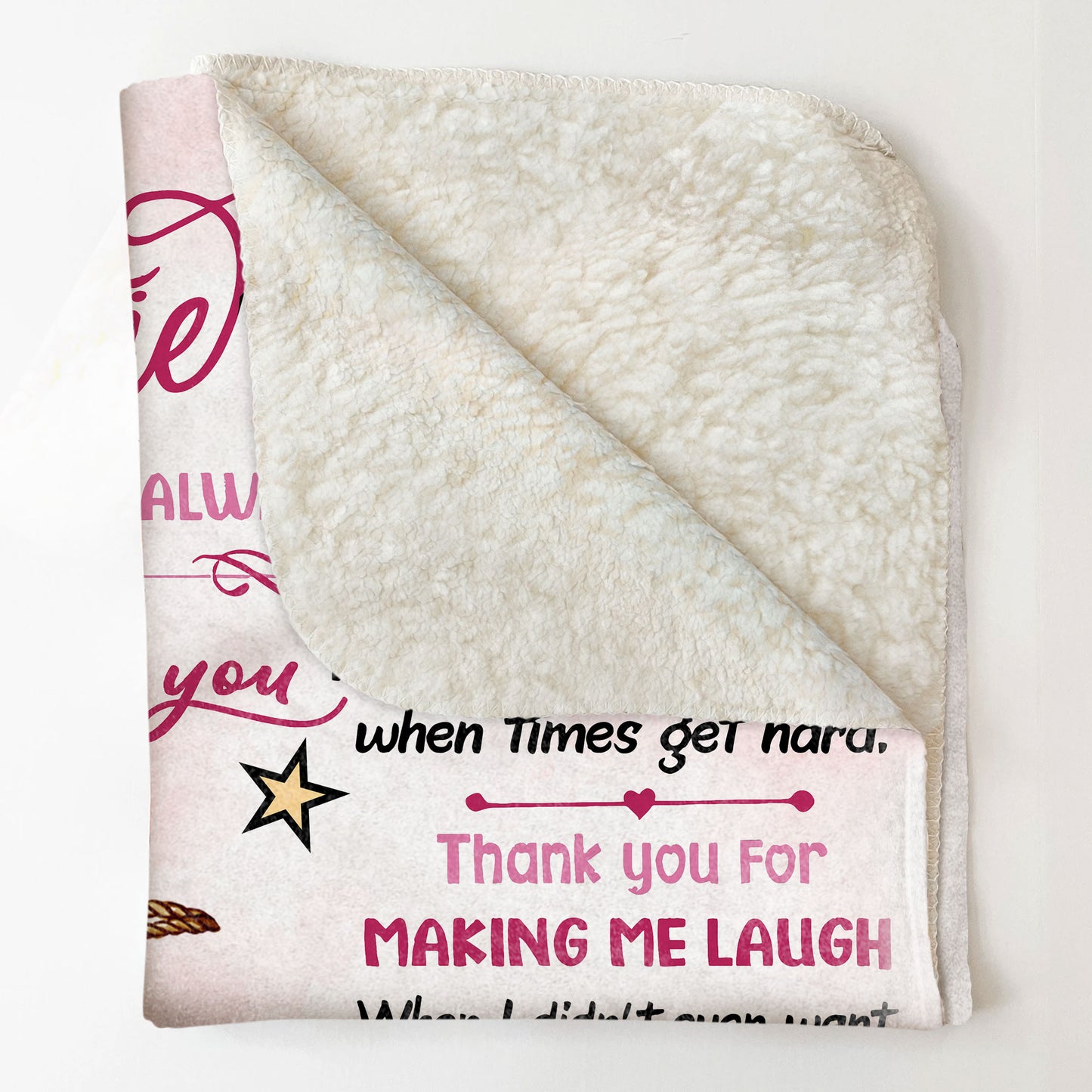 Thank You My Bestie - Personalized Blanket - Birthday Missing Gift For Besties, Best Friends, BFF, Soul Sisters