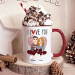 Thanks For All The Orgasms - Personalized Accent Mug