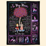 Thanks For Everything, Mom - Personalized Blanket - Mother's Day, Birthday Gift For Mom, Mother - From Son