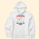 Thanks For Not Swallowing Us Happy Mother's Day 2026 - Personalized Shirt