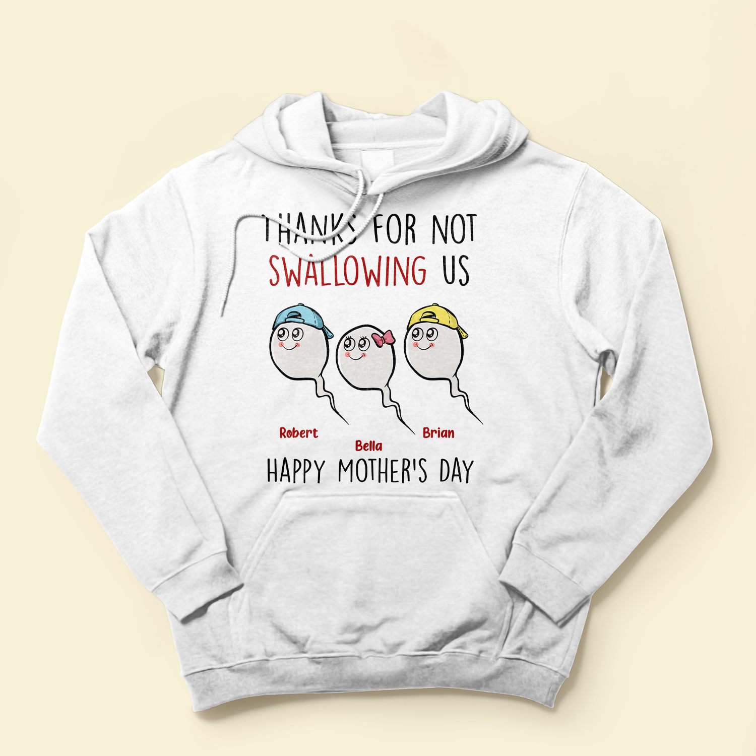 Thanks For Not Swallowing Us - Personalized Shirt