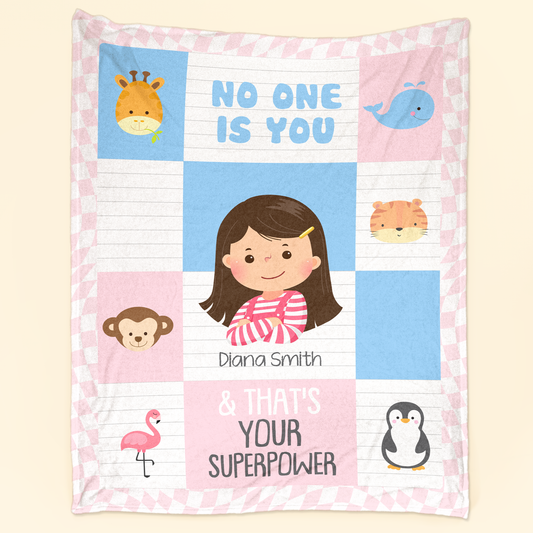 That's Your Superpower - Personalized Blanket