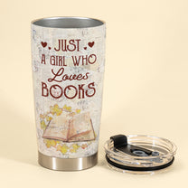 That's What I Do I Read Books - Personalized Tumbler Cup - Birthday Gift For Book Lovers