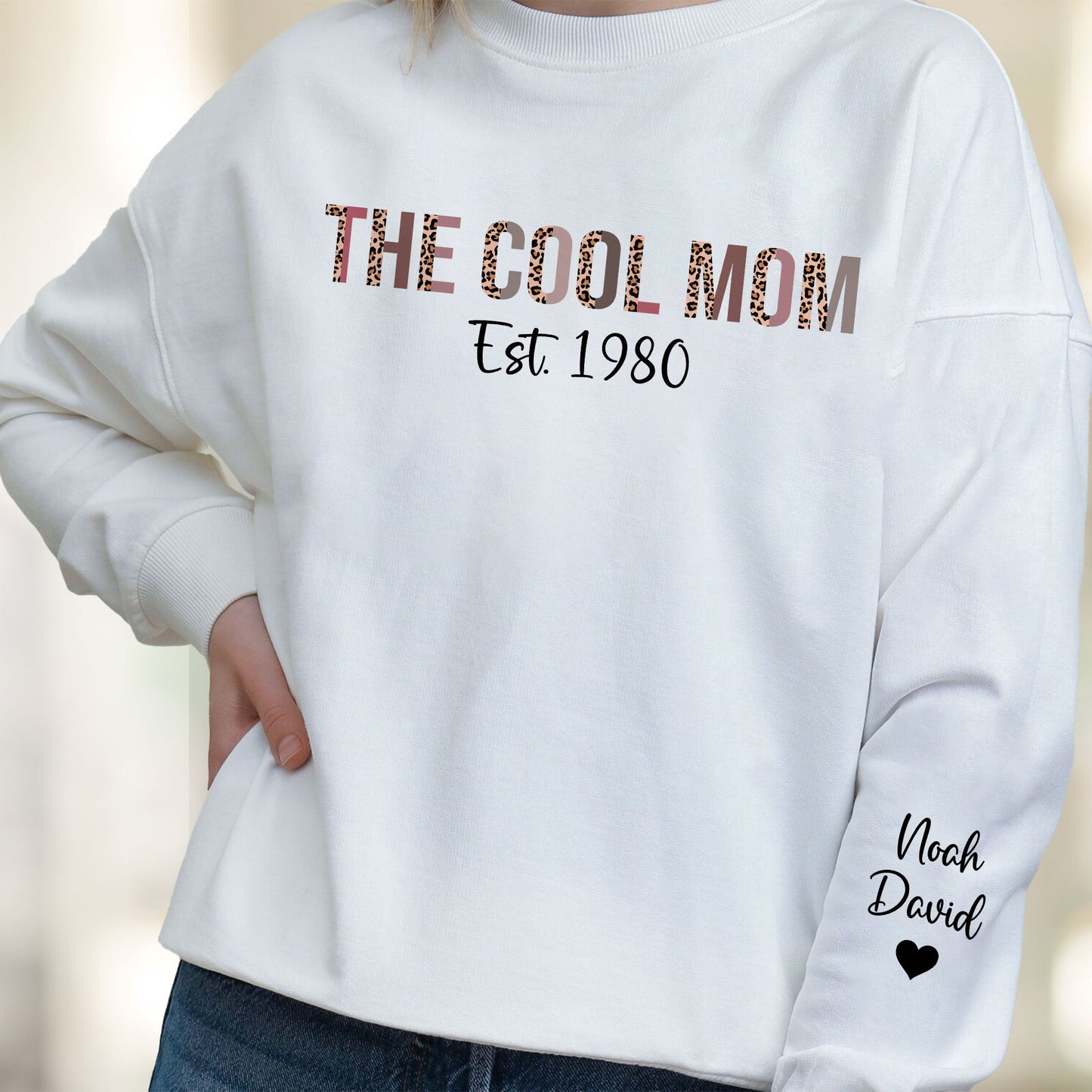 The Cool Mom- Personalized Sweatshirt