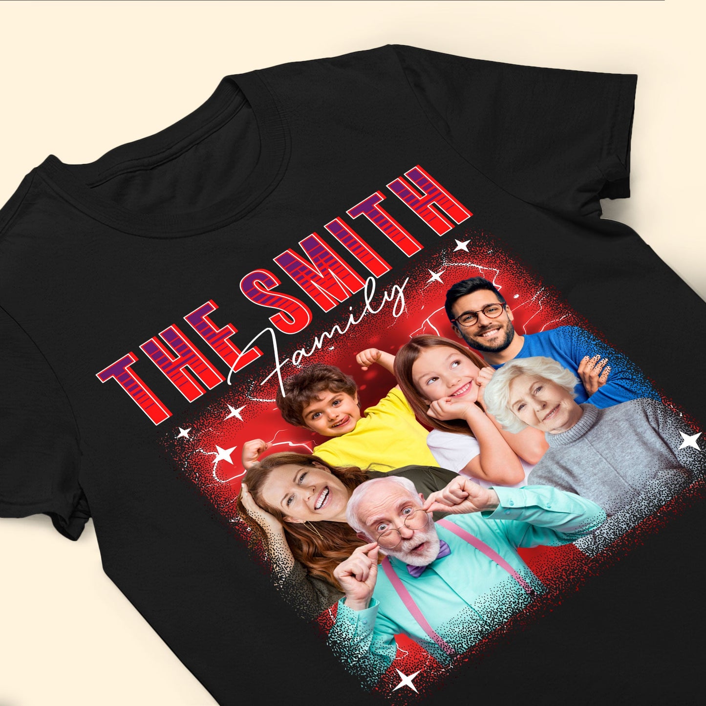 The Family - Personalized Photo Shirt