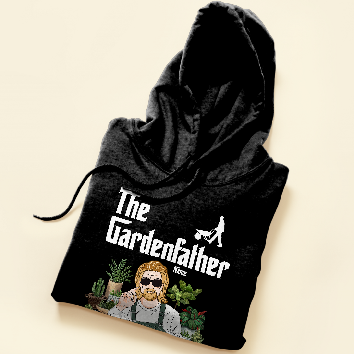 The Gardenfather - Personalized Shirt - Birthday Gift For Gardener