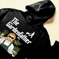 The Gardenfather - Personalized Shirt - Birthday Gift For Gardener