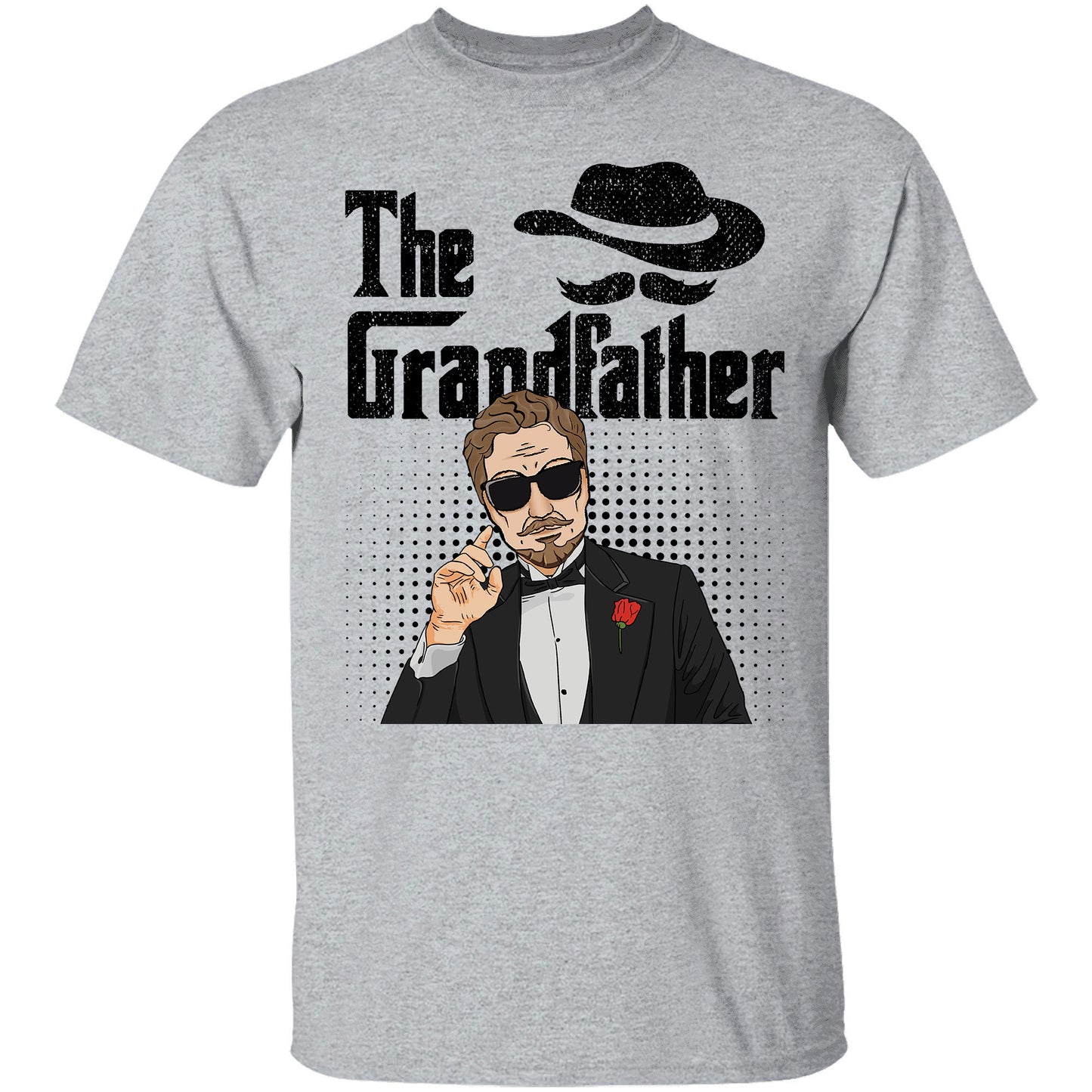 The Grandfather - Personalized Shirt - Gift For Grandfather