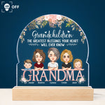 The Greatest Blessings - Personalized LED Light