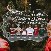 The Greatest Gift Our Parents Gave Us - Personalized Acrylic Ornament