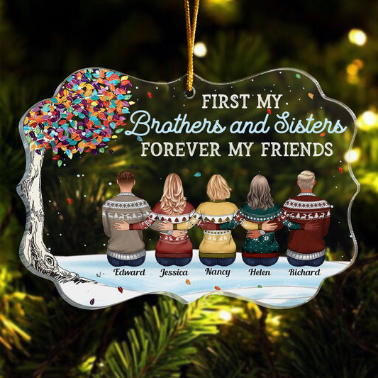The Greatest Gift Our Parents Gave Us Was Each Other - Personalized Acrylic Ornament
