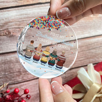 The Greatest Gift Our Parents Gave Us Was Each Other - Personalized Aluminum Ornament - Christmas Gift For Family Members, Brothers, Sisters