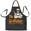 The Grillfather The Man The Myth The Legend - Personalized Apron