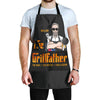 The Grillfather The Man The Myth The Legend - Personalized Apron