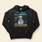 The Legend Has Retired Not My Problem Anymore - Personalized Shirt