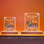 The Love Between A Mother And Children - Personalized LED Light