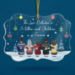 The Love Between A Mother And Daughter Is Forever - Personalized Acrylic Ornament
