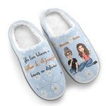 The Love Between A Mother & Children - Personalized Slippers