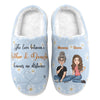 The Love Between A Mother &amp; Children - Personalized Slippers