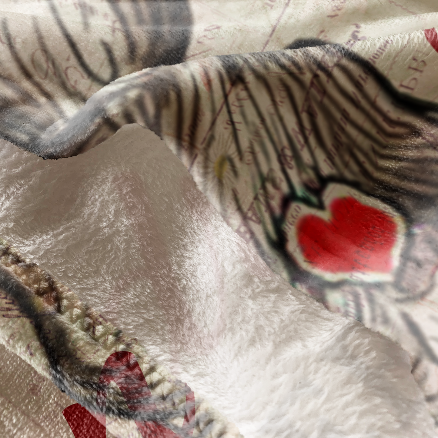 The Love Between Mother & Children Forever - Personalized Blanket - Mothers Day Gift For Mom, Mama