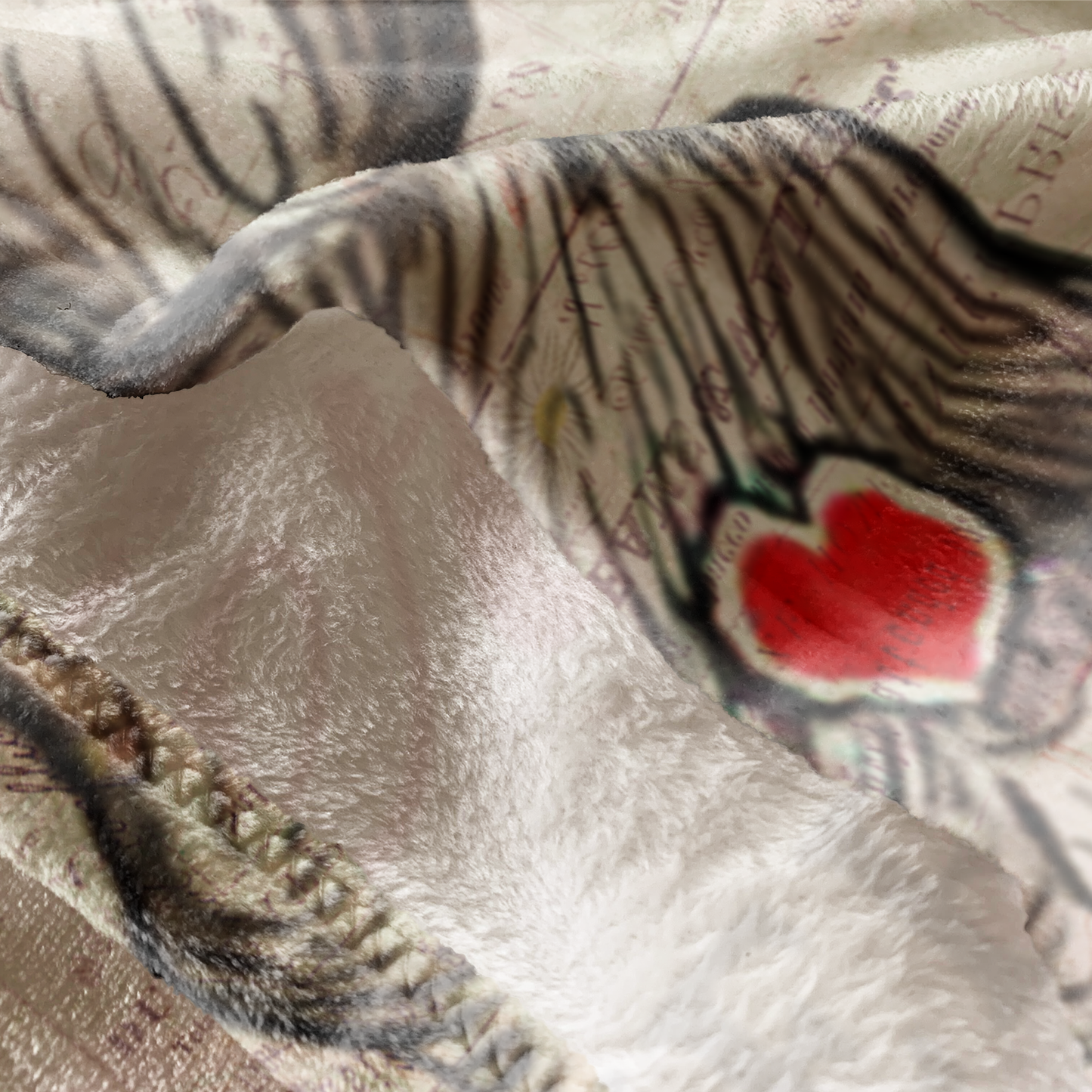 The Love Between Mother & Daughters Forever - Personalized Blanket - Mothers Day Gift For Mom, Mama