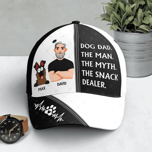 The Man The Myth The Snack Dealer - Personalized Classic Cap