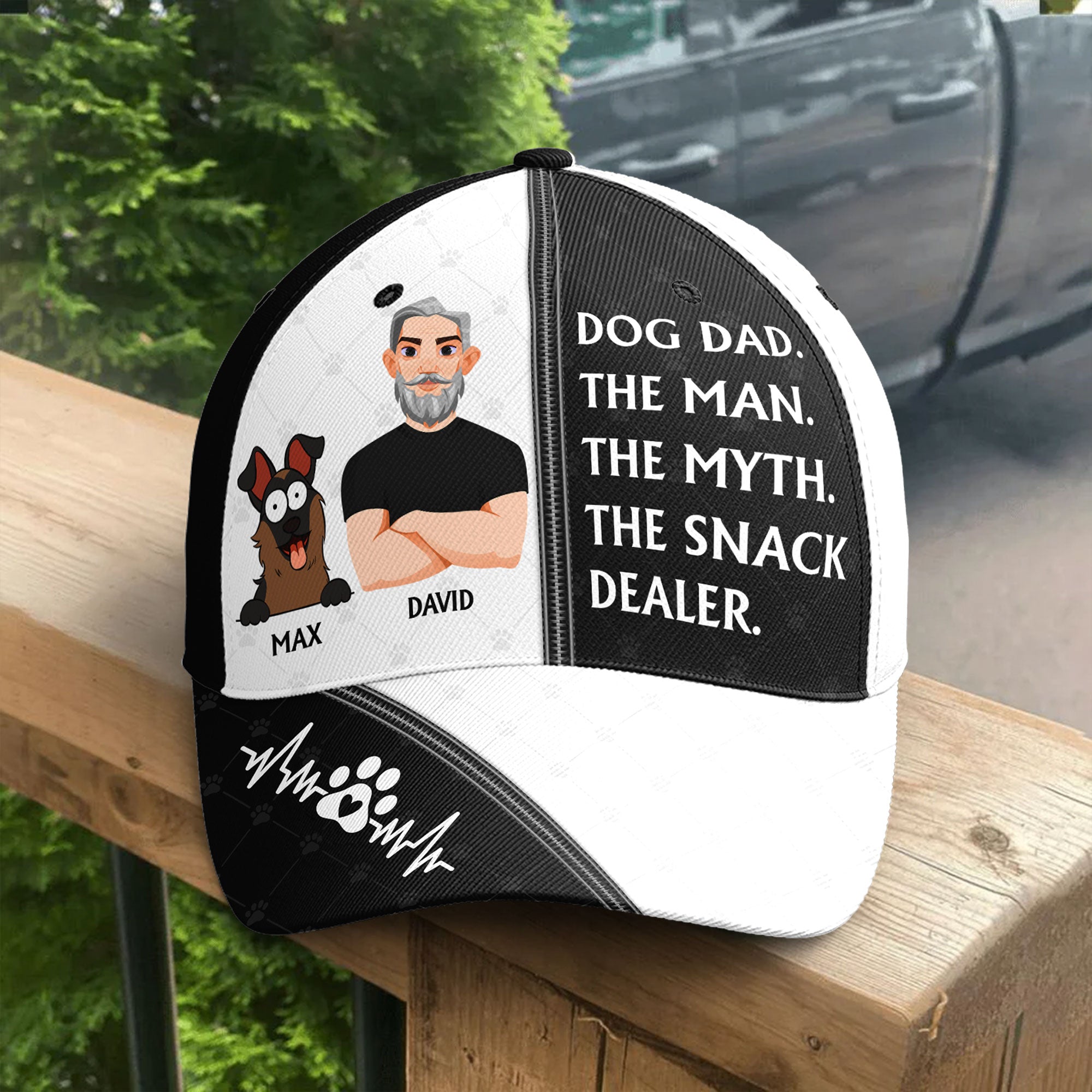 The Man The Myth The Snack Dealer - Personalized Classic Cap