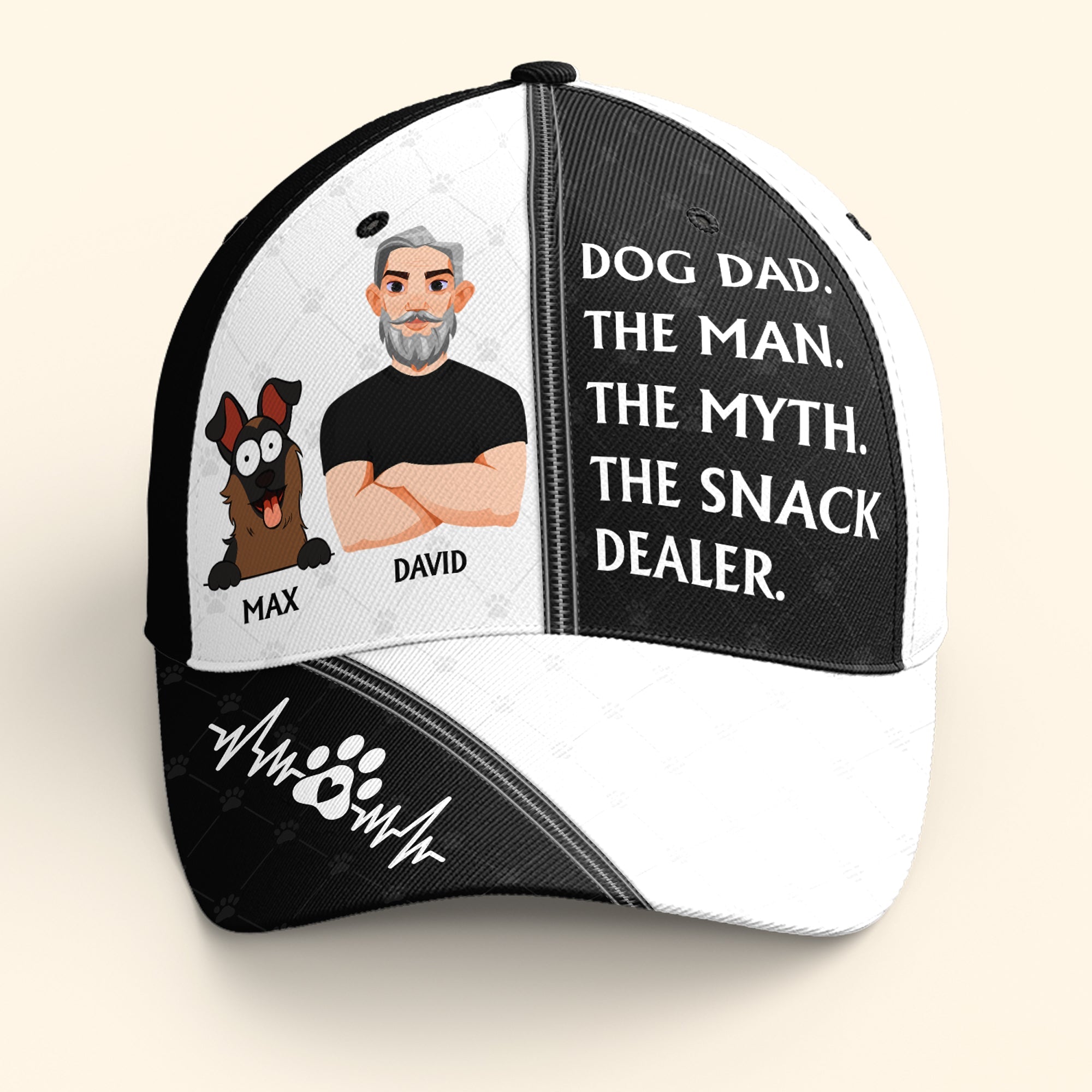 The Man The Myth The Snack Dealer - Personalized Classic Cap