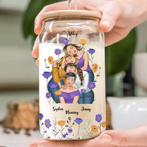 The Most Precious Mom In The World - Personalized Clear Glass Cup